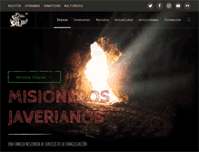 Tablet Screenshot of javerianos.org